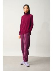 AUTHENTIC CASHMERE Kaszmirowy golf w kolorze bordowym rozmiar: L. Czerwone swetry AUTHENTIC CASHMERE, l, bez wzorów, z kaszmiru, bez ramiączek. Za 391.99 zł.