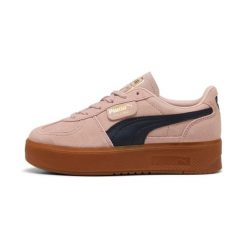 Buty sportowe damskie Puma PALERMO ELEVATA. Brązowe buty sportowe lifestyle Puma, bez wzorów, sportowe, bez zapięcia. Za 436.80 zł.