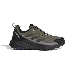 Damskie buty trekkingowe adidas Terrex Anylander Rain.Rdy. Zielone buty trekkingowe adidas, z materiału, przed kolano, bez zapięcia. Za 370.50 zł.