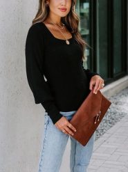 Milan Kiss Sweter w kolorze czarnym rozmiar: S. Czarne swetry Milan Kiss, s, bez wzorów, bez ramiączek. Za 139.20 zł.