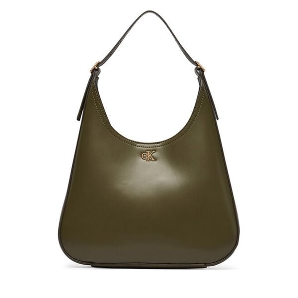 Torebka Calvin Klein. Zielone torebki klasyczne Calvin Klein, bez wzorów, klasyczne, bez dodatków. Za 569.99 zł.
