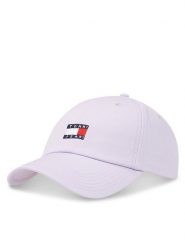 Tommy Jeans Czapka z daszkiem Heritage AW0AW15848 Fioletowy. Fioletowe czapki z daszkiem Tommy Jeans, bez wzorów, z bawełny. Za 119.99 zł.