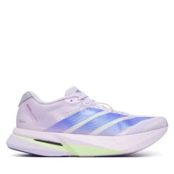 Buty do biegania adidas. Fioletowe buty do biegania adidas, bez wzorów, bez zapięcia, do biegania. Za 699.99 zł.