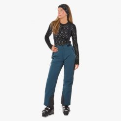 Spodnie narciarskie Kobieta Swedemount Cervinia Ski Pants II wodoodporne. Czarne spodnie narciarskie SWEDEMOUNT, bez wzorów, narciarskie. Za 447.00 zł.