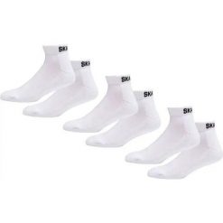 Odzież Skarpety unisex SkatePro Ankle Socks 3-Zestaw - Biały - 46-48. Biała skarpetki SKATEPRO, bez wzorów. W wyprzedaży za 23.99 zł.