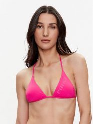 Pinko Góra od bikini Bagnanti 101038 A0S4 Różowy. Czerwone bikini Pinko, bez wzorów, z syntetyku. Za 189.99 zł.