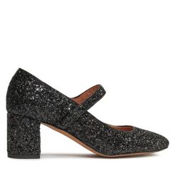 Czółenka Balagan. Czarne czółenka BALAGAN, bez wzorów, bez obcasa, bez zapięcia. Za 349.99 zł.