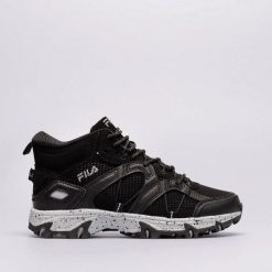 BUTY SPORTOWE DAMSKIE SNEAKERSY ZA KOSTKĘ JESIENNE FILA GRAND TIER 36,5. Czarne buty treningowe Fila, na jesień, bez wzorów, za kostkę, bez zapięcia, trekkingowe. Za 111.59 zł.