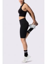 Spaio Szorty sportowe "Flex Innergy" w kolorze czarnym rozmiar: M. Czarne szorty sportowe Spaio, bez wzorów, z materiału, outdoorowe. Za 136.78 zł.