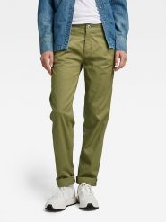G-Star Spodnie chino w kolorze oliwkowym rozmiar: W29/L30. Zielone chinosy G-Star, bez wzorów, retro. Za 185.32 zł.
