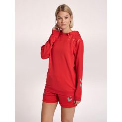 Damska bluza z kapturem Hummel hmlLEAD poly. Czerwone bluzy Hummel, xl, bez wzorów, z materiału, sportowe, bez ramiączek, z kapturem. W wyprzedaży za 229.05 zł.