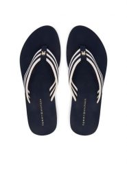 Tommy Hilfiger Japonki FW0FW09196 Granatowy. Niebieskie japonki Tommy Hilfiger, bez wzorów, z syntetyku. Za 189.99 zł.