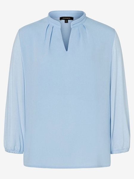 More & More Bluzka w kolorze błękitnym rozmiar: 36. Niebieskie bluzki More & More, bez wzorów, bez kołnierzyka, bez ramiączek. Za 65.85 zł.