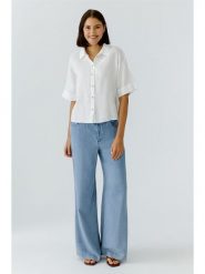 Oui Dżinsy w kolorze błękitnym rozmiar: 40. Niebieskie jeansy Oui, bez wzorów, z lyocellu. Za 280.44 zł.