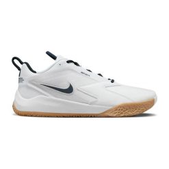 Buty halowe Nike HyperAce 3. Białe buty do biegania Nike, bez wzorów, z materiału, bez zapięcia, do biegania. Za 591.00 zł.