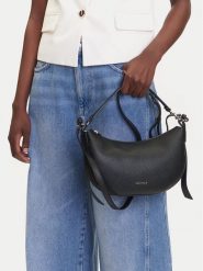 Coccinelle Torebka E1 SHA 13 03 01 Czarny. Czarne torebki klasyczne Coccinelle, bez wzorów, ze skóry, bez dodatków. Za 969.99 zł.