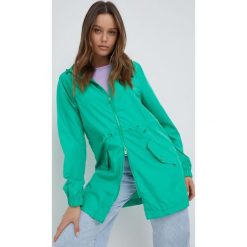 Brave Soul parka damska kolor turkusowy przejściowa. Niebieskie płaszcze Brave Soul, l, bez wzorów, z tkaniny, z kapturem. Za 149.99 zł.