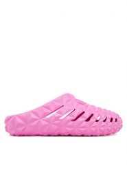 EA7 Emporio Armani Klapki XBR001 XK385 M644 Różowy. Czerwone klapki EA7 Emporio Armani, bez wzorów, z syntetyku, bez obcasa, bez zapięcia. Za 419.99 zł.