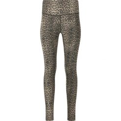 Damskie legginsy z nadrukiem Athlecia Windia. Brązowe legginsy Athlecia, bez wzorów. Za 203.50 zł.