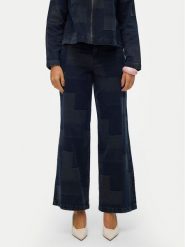 Vero Moda Jeansy Remy 10321077 Granatowy Wide Leg. Niebieskie jeansy Vero Moda, bez wzorów, z bawełny. Za 119.99 zł.