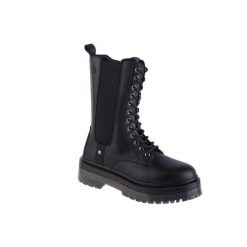 Trapery damskie, Lumberjack Elyse. Czarne buty sportowe lifestyle Lumberjack, bez wzorów, sportowe, bez obcasa, bez zapięcia. Za 219.99 zł.