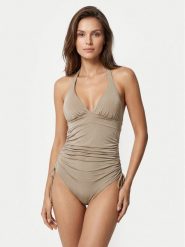 Max Mara Beachwear Strój kąpielowy Cosetta 2616831069 Beżowy. Brązowe stroje jednoczęściowe Max Mara Beachwear, bez wzorów, z syntetyku. Za 969.99 zł.