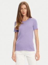United Colors Of Benetton T-Shirt 3GA2E16A0 Fioletowy Regular Fit. Fioletowe t-shirty United Colors Of Benetton, s, bez wzorów, z bawełny, bez kołnierzyka, bez ramiączek. Za 59.99 zł.