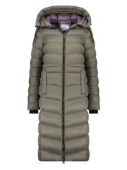 Geographical Norway Płaszcz pikowany w kolorze khaki rozmiar: XXL. Brązowe płaszcze Geographical Norway, xxl, bez wzorów, bez kaptura. Za 309.65 zł.