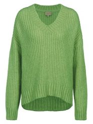 Herrlicher Sweter "Lottina" w kolorze zielonym rozmiar: XS. Zielone swetry Herrlicher, xs, bez wzorów, bez ramiączek. Za 126.99 zł.