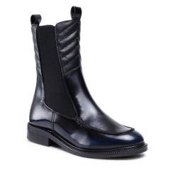 Sztyblety Sergio Bardi. Czarne botki Sergio Bardi, bez wzorów, bez obcasa, na płaskiej podeszwie, bez zapięcia. Za 319.00 zł.