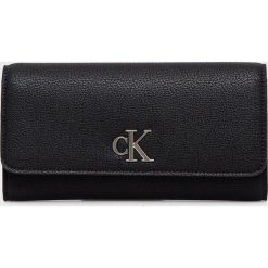 Calvin Klein Jeans portfel damski kolor czarny. Czarne portfele Calvin Klein Jeans, bez wzorów, z jeansu. Za 299.99 zł.