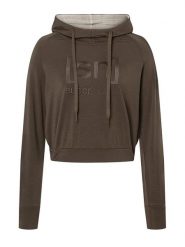 Super.natural Bluza "Liquid" w kolorze brązowym rozmiar: S. Brązowe bluzy z kapturem super.natural, s, bez wzorów, z wełny, z kapturem. Za 252.99 zł.