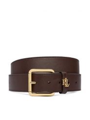 LAUREN RALPH LAUREN Pasek 412968765014 Brązowy. Brązowe paski Lauren Ralph Lauren, bez wzorów, ze skóry. Za 469.99 zł.