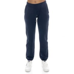 Bluza z bawełna z kieszenie na co dzień na siłownię. Niebieskie bluzy LEONE 1947 APPAREL, bez wzorów, z bawełny, bez kaptura, na fitness i siłownię. W wyprzedaży za 101.80 zł.