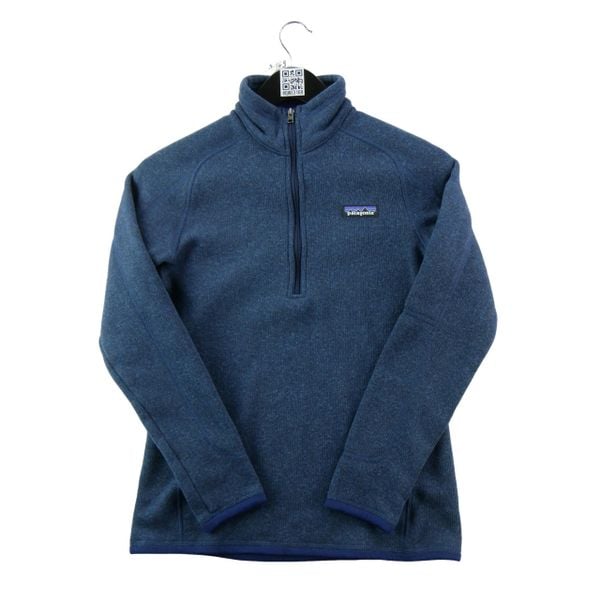 Second life - Damski dopasowany polarowy sweter - Jak nowy. Niebieskie swetry Patagonia, xs, bez wzorów, z polaru, eleganckie, bez ramiączek. Za 228.66 zł.