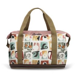 Torba podróżna damska Anekke, wykonana z materiału tekstylnego z dekoracyjnym nadrukiem pojemna, 42578-001. Torby podróżne Anekke, bez wzorów, na ramię, z nadrukiem. Za 299.00 zł.
