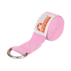 Pasek do jogi Majestic Sport YOGA różowy. Czerwone paski MAJESTIC SPORT, bez wzorów, sportowe. Za 24.99 zł.