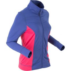 Bluza rozpinana funkcyjna z mikropolaru, wyszczuplająca, długi rękaw bonprix szafirowy. Bluzy marki INOVIK. Za 49.99 zł.