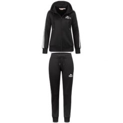 Damska bluza dresowa z kapturem Lonsdale Bromley. Białe bluzy Lonsdale, l, bez wzorów, z dresówki, bez ramiączek, z kapturem. Za 380.55 zł.