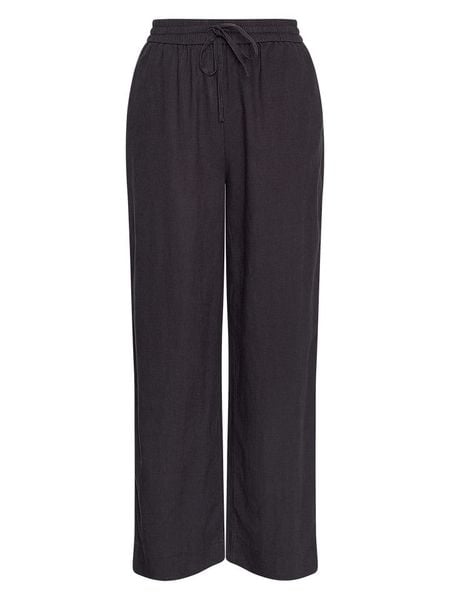 MOSS COPENHAGEN Spodnie w kolorze czarnym rozmiar: M. Czarne spodnie materiałowe Moss Copenhagen, bez wzorów, z materiału. Za 126.75 zł.