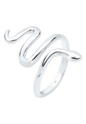 Elli Damski wąż zapętlony Statement w srebrze próby 925 Sterling Silver Pierścionki 1 ct. Szare pierścionki Elli, srebrne. Za 313.99 zł.