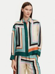 Weekend Max Mara Koszula Formia 2515111031 Kolorowy Relaxed Fit. Koszule Weekend Max Mara, bez wzorów, z jedwabiu, bez kołnierzyka, bez ramiączek. Za 1,599.00 zł.