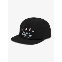 Czapka z daszkiem Black Diamond Synthetic Surf Hat. Czarne czapki z daszkiem Black Diamond, bez wzorów, sportowe. Za 146.99 zł.