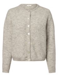 American vintage Kardigan z dodatkiem alpaki Kobiety Wełna szary, L. Szare swetry American Vintage, l, bez wzorów, z wełny, vintage, bez ramiączek. Za 799.95 zł.