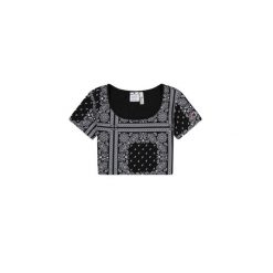 Koszulka sportowa damska Champion CropTop. Czarne t-shirty sportowe Champion, m, bez wzorów, z bawełny, bez ramiączek, na jogę i pilates. Za 114.00 zł.