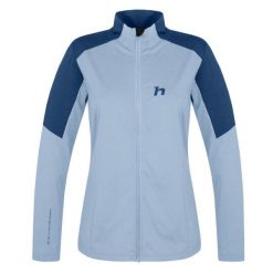 Damska bluza z zamkiem błyskawicznym Hannah Nemea. Niebieskie bluzy Hannah, bez wzorów, z materiału, sportowe, bez ramiączek, bez kaptura. Za 345.00 zł.