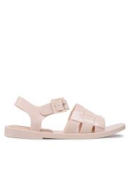Melissa Sandały Basket Sandal Ad 33807 Beżowy. Brązowe sandały Melissa, bez wzorów, z tworzywa sztucznego, bez obcasa, na płaskiej podeszwie, bez zapięcia. Za 219.99 zł.
