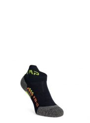 Skarpety biegowe CMP Running Sock SkinLife. Czarne skarpetki CMP, bez wzorów, z elastanu. Za 41.19 zł.