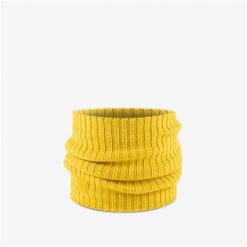 Komin na szyję - Bandana BUFF Knitted Neckwarmer Comfort Norval. Szare szaliki i kominy Buff, bez wzorów, z wełny, sportowe. W wyprzedaży za 143.94 zł.