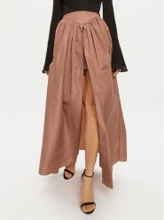 Pinko Spódnica maxi Botticino 102784 Y3LE Brązowy Relaxed Fit. Brązowe spódnice Pinko, bez wzorów, z syntetyku, maxi. Za 739.99 zł.